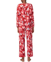 Hue Women's Waffle Fleece Pj Set