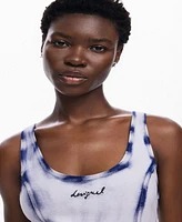 Desigual Women's Washed-effect denim dress