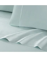 Aston and Arden Eucalyptus Sheet Set, (Full Bed Size), 1 Flat Sheet, Fitted 2 Pillowcases, Ultra Soft Fabric, Breathable Cooling, Eco-Fri