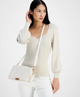 I.n.c. International Concepts Ninah Small Sequin Boucle Clutch Crossbody, Created for Macy's