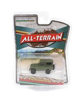 Greenlight Collectibles 1/64 1962 Patrol, Matte Olive Green, All-Terrain Series 16 35290-a