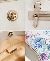 Giani Bernini Winter Floral Large Tote, Created for Macy's