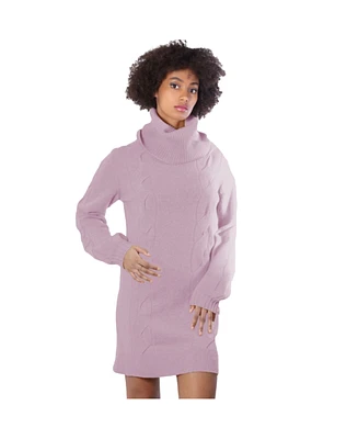 Bellemere Cashmere Turtleneck Mini-Sweater