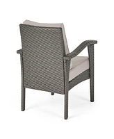 Simplie Fun Honolulu Grey Club Chair (2)