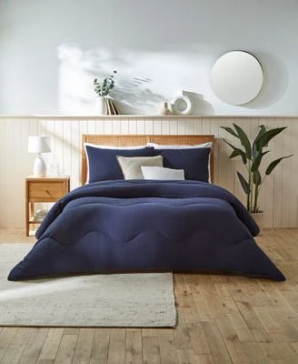 Night Lark Coverless Cotton Waffle Comforter