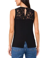 Vince Camuto Women's Lined Lace Tank Top