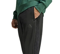 adidas Men's Tiro Velour Three-Stripe Tapered Track Pants