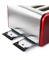 MegaChef 4 Slice Stainless Steel Toaster