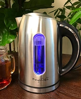 MegaChef 1.7 Quart Stainless Steel Electric Tea Kettle