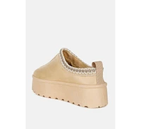 London Rag Jesters Embroidered Platform Classic Slip-On