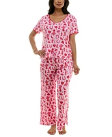 Roudelain Women's Valentine's Fairytale Pajama Set