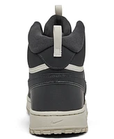 Nike Men's Court Vision Mid Winter Sneaker Boots from Finish Line