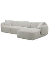 Gaelynn 2-Pc. Fabric Sectional, Created for Macy's