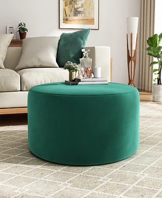 Streamdale Furniture Luxurious Velvet Ottoman: Comfort, Style, and Versatility