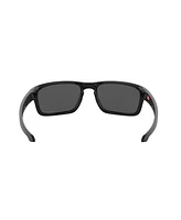 Oakley Men's Polarized Sunglasses, Sliver Stealth OO9408