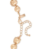 I.n.c. International Concepts Gold-Tone Chain-Wrapped Bead & Imitation Pearl All-Around Statement Necklace, 19" + 3" extender, Exclusively at Macy's