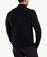 Spring + Mercer Men's Ribbed Turtle Neck Sweater