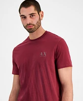 A|X Armani Exchange Men's Short Sleeve Double Sided Logo T-Shirt, Created for Macy's