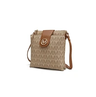 Mkf Collection Wrigley M Signature Handbag Practical Crossbody by Mia K