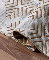 Lr Home Quincy Pom-600 5'x7' Area Rug