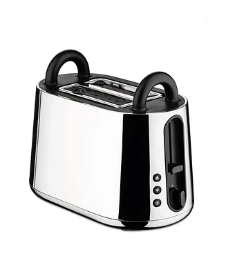 Alessi Toru 2 Slice Stainless Steel Toaster