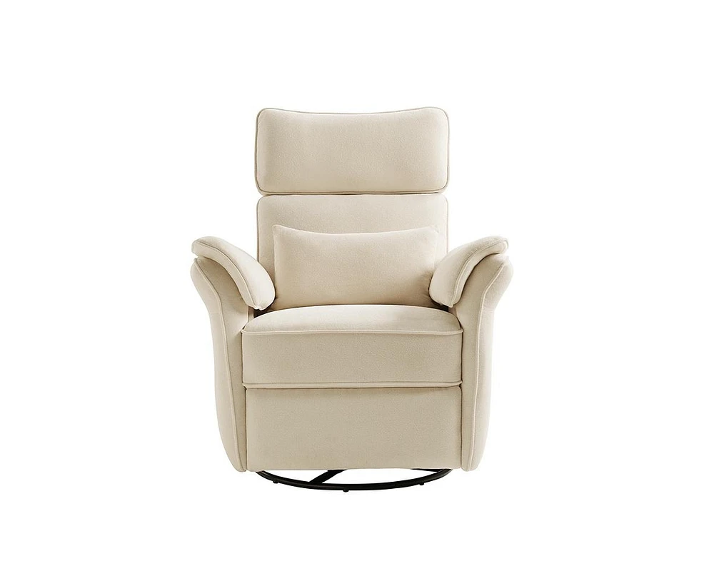 Hulala Home Hank Modern Electric Motion Chair with Multi-function Armrest and Headrest