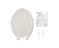 Gaomon Toilet Seat Elongated,Toilet Seat with Toddler Seat Built in, Potty Training Toilet Seat Fits Both Adult and Child, with Soft Close,Easy Instal