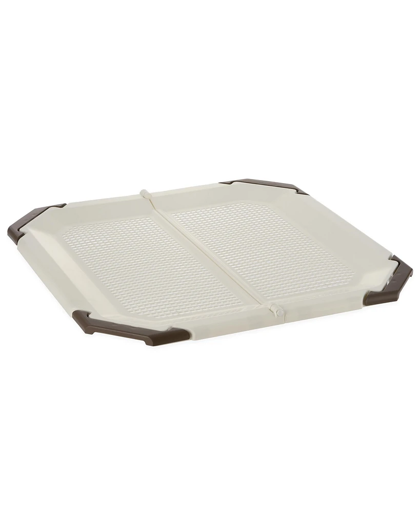 Richell Paw Trax Mesh Potty Holder - Brown