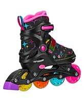 Roller Derby Stryde Lighted Girl's Adjustable Skates