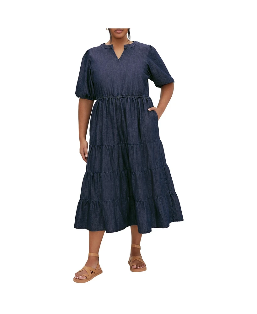 City Chic Plus August Dress