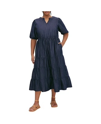 City Chic Plus August Dress