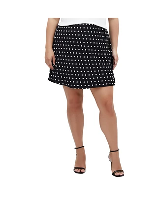 City Chic Plus Adelyn Print Skirt