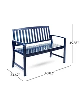 Acacia Wood Bench: Durable, Cozy, Farmhouse Charm