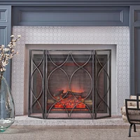 Streamdale Furniture Ultimate Fireplace Protection: Fire Screen For Safety And Style