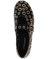 Jeffrey Campbell Holed Grommetted Mary-Jane Flats