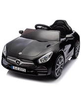 Simplie Fun Licensed Mercedes-Benz Cls 350,12V Kids Ride On Toy Car w/Parents Control,2wd