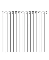 16 Panels Heavy Duty Metal Playpen with door,39.37" H Dog Fence Pet Exercise Pen for Outdoor