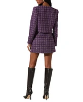 Astr the Label Women's Lyssa Tweed Jacket