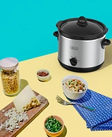 Bella 5-Qt. Stainless Steel Electric Slow Cooker