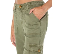 Roxy Juniors' Come And Chill Mid-Rise Cargo Pants