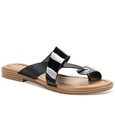 Style & Co Women's Satinne Toe-Ring Thong Sandals, Created for Macy's