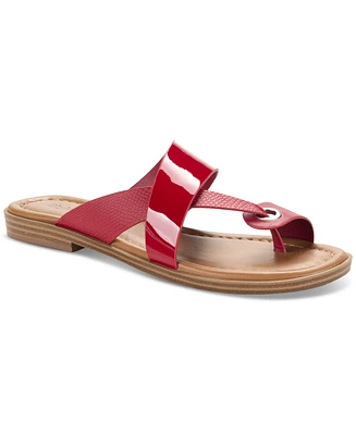 Style & Co Women's Satinne Toe-Ring Thong Sandals, Created for Macy's