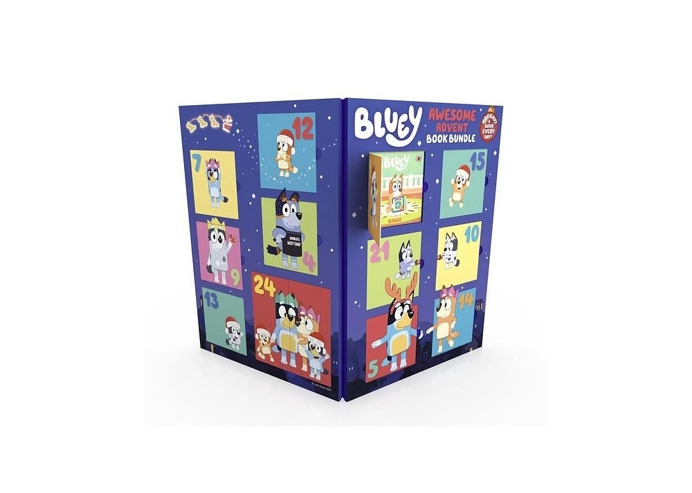 Barnes & Noble Bluey: Awesome Advent Book Bundle by Penguin Young Readers