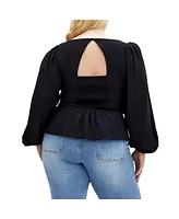 City Chic Plus Sweet Adelyn Top