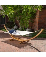 Zenith Of Outdoor Relaxation: Modern Hammock With Chic Design