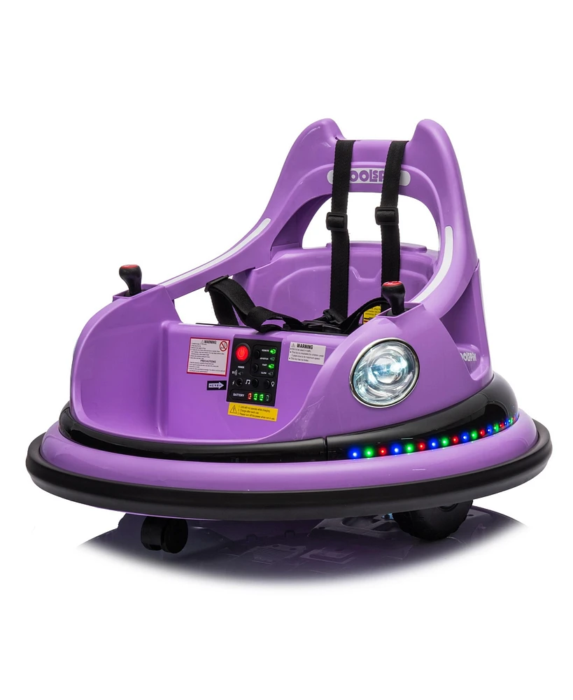 Streamdale Furniture 12V ride on bumper car for kids, electric car for kids,1.5