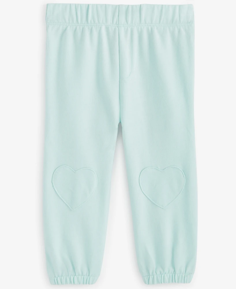 First Impressions Baby Girls Solid French Terry Pants, Exclusively at Macy's