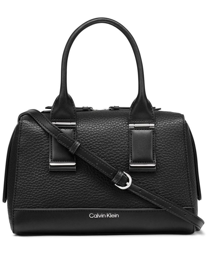 Calvin Klein Jett Convertible Top Handle Satchel