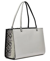 Calvin Klein Verne Mixed Material Tote