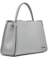 Calvin Klein Mica Top Handle Convertible Satchel